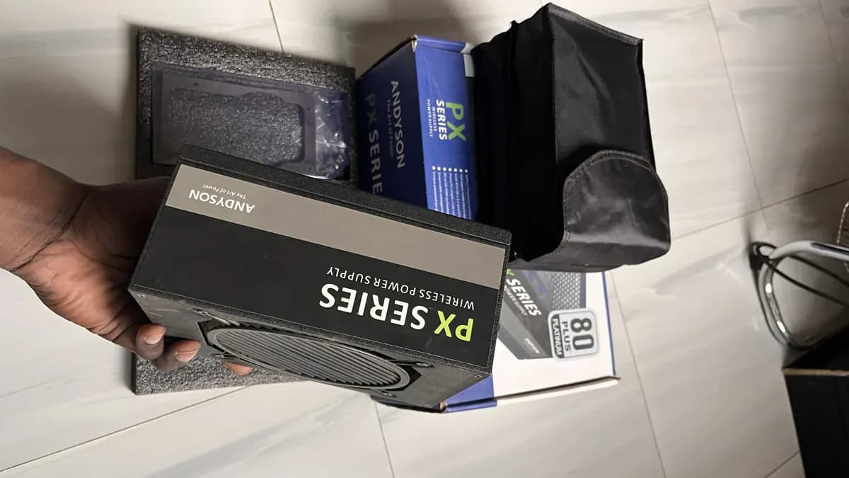 Andyson PX Series 1200W 80+ Platinum Fully Modular Power Supply - View 1