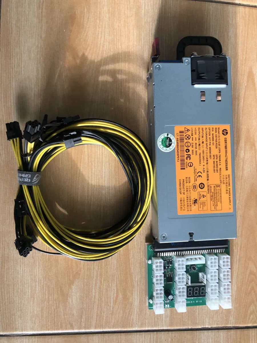 Delta Electronics 750W High-Efficiency Server Power Supply (HP OEM) - View 1