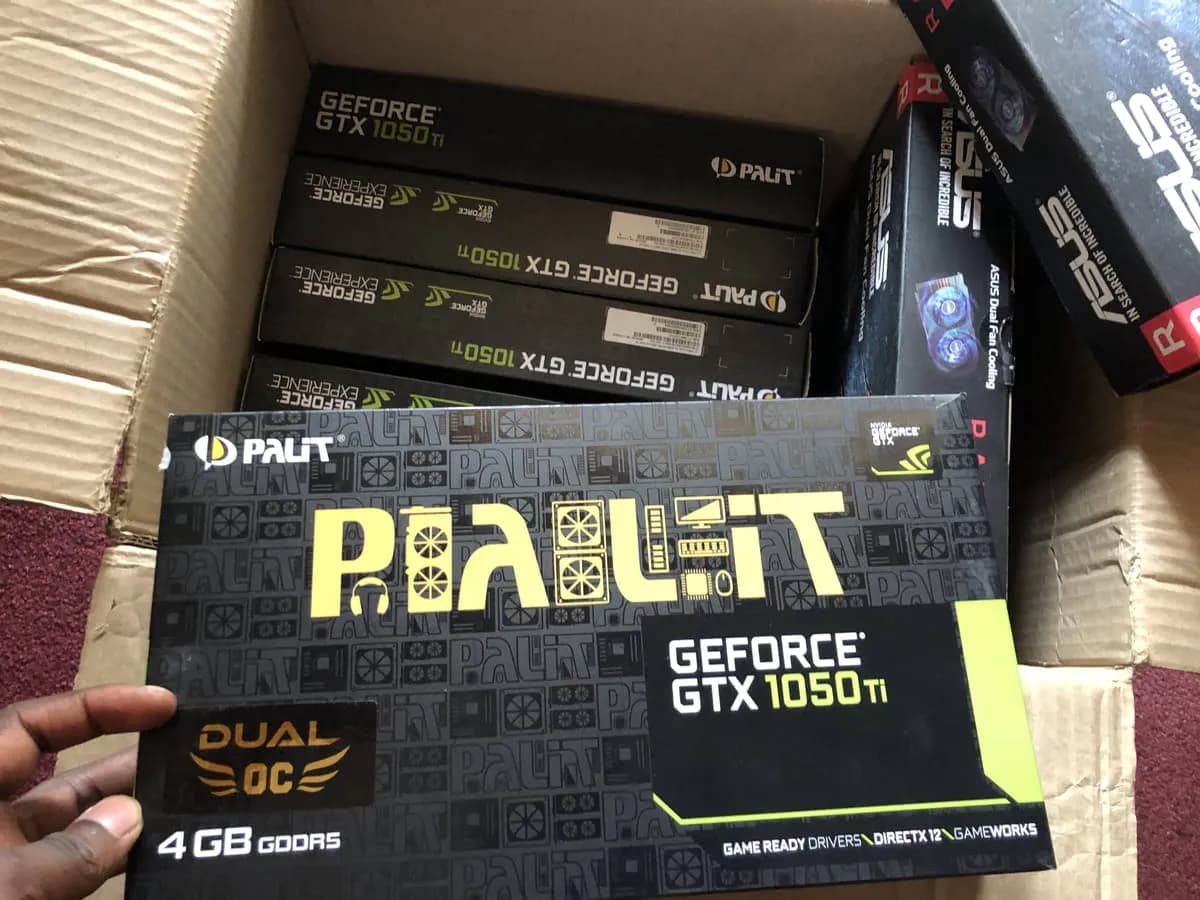 Palit GeForce GTX 1050 Ti 4GB GDDR5 Graphics Card - View 1