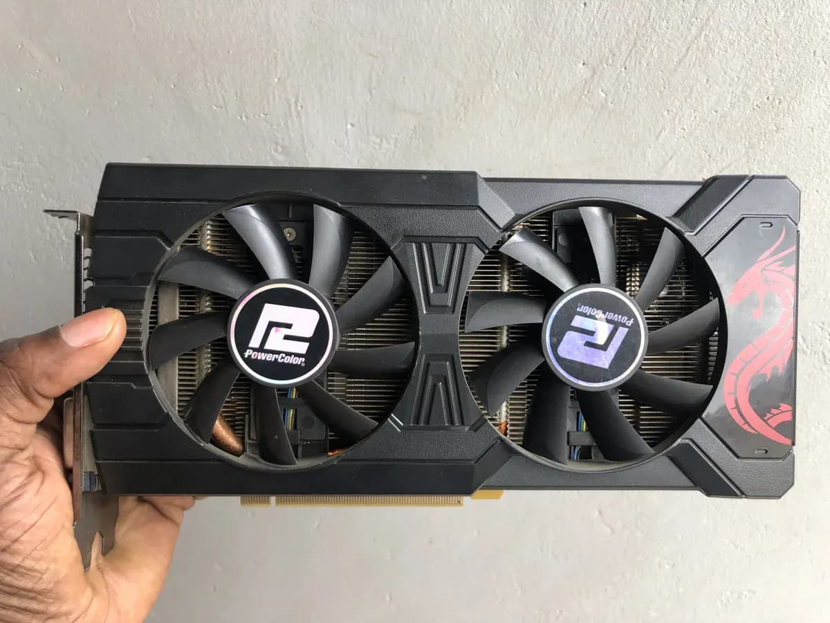 PowerColor Radeon RX 570 4GB Graphics Card - View 1