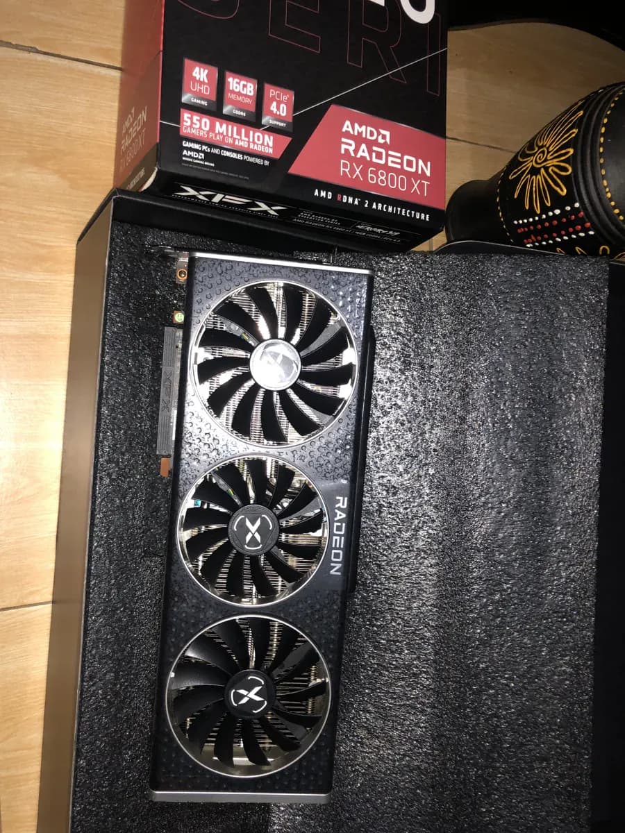 XFX Radeon RX 6800 XT 16GB GDDR6 Graphics Card - View 1